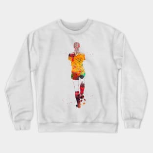 Soccer Player Girl Crewneck Sweatshirt